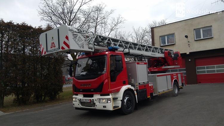 Zobaczcie nową drabinę wodzisławskich strażaków, Tomasz Raudner